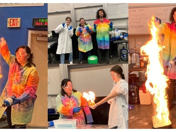 Chemistry Magic Show collage