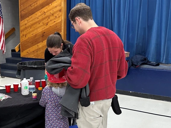 CBC Paws with Mesa Verde Elementary School kids