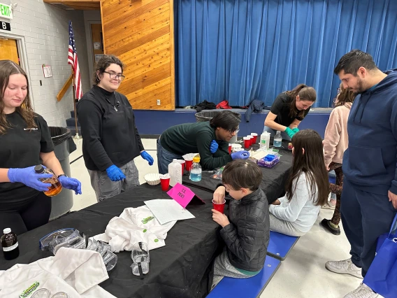 CBC Paws with Mesa Verde Elementary School kids