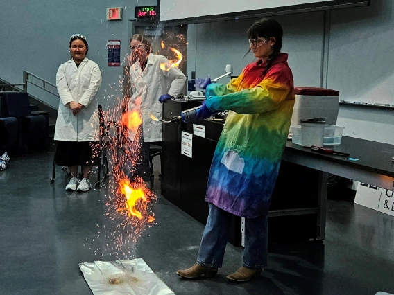 Chemistry Magic Show on Admitted Student Day