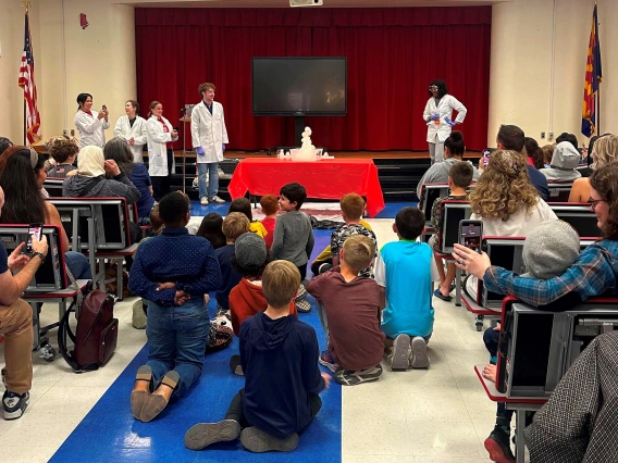Undergradate Journal Club at Fruchthendler Elementary School