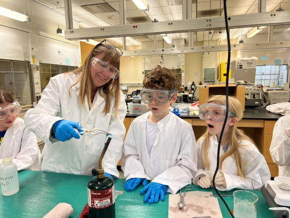 Cottonwood Elementary School 5th graders visit CBC