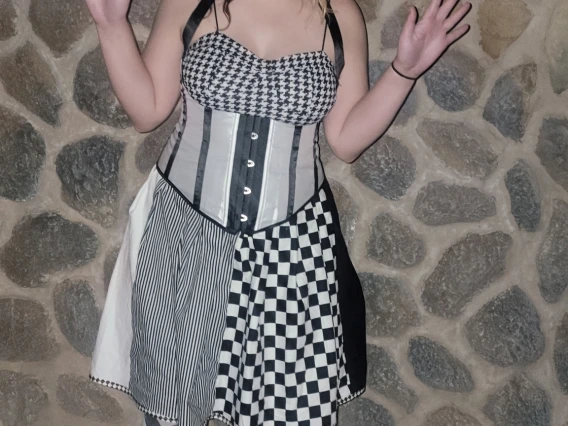 Mariposa Cox (Black & White Clown)