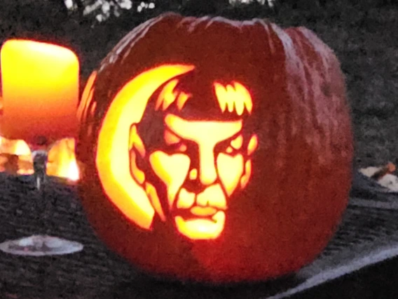 Spock Pumpkin