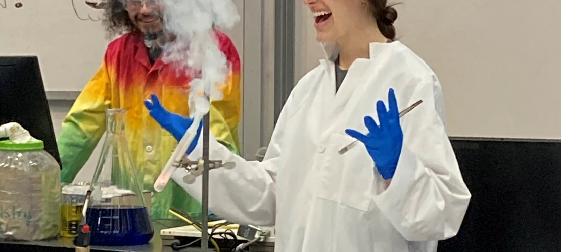 Lauren Konopacki at the "Magic Show"