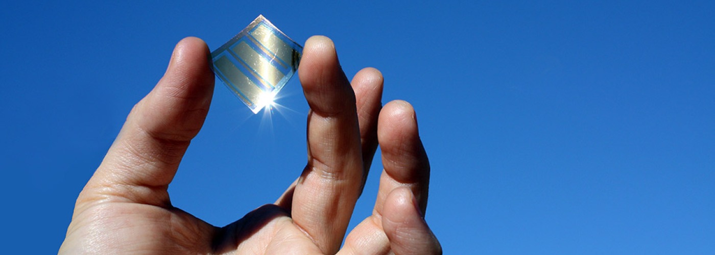 Solar Cell Collecting Light