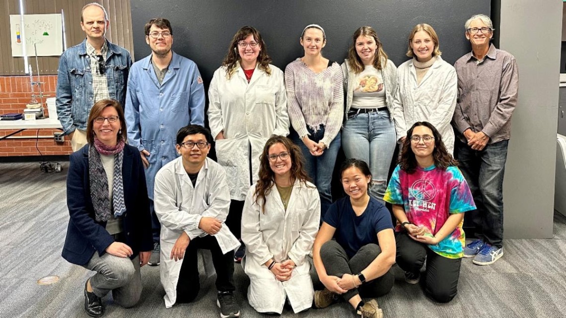 Chemsitry Discovery Team smiling together