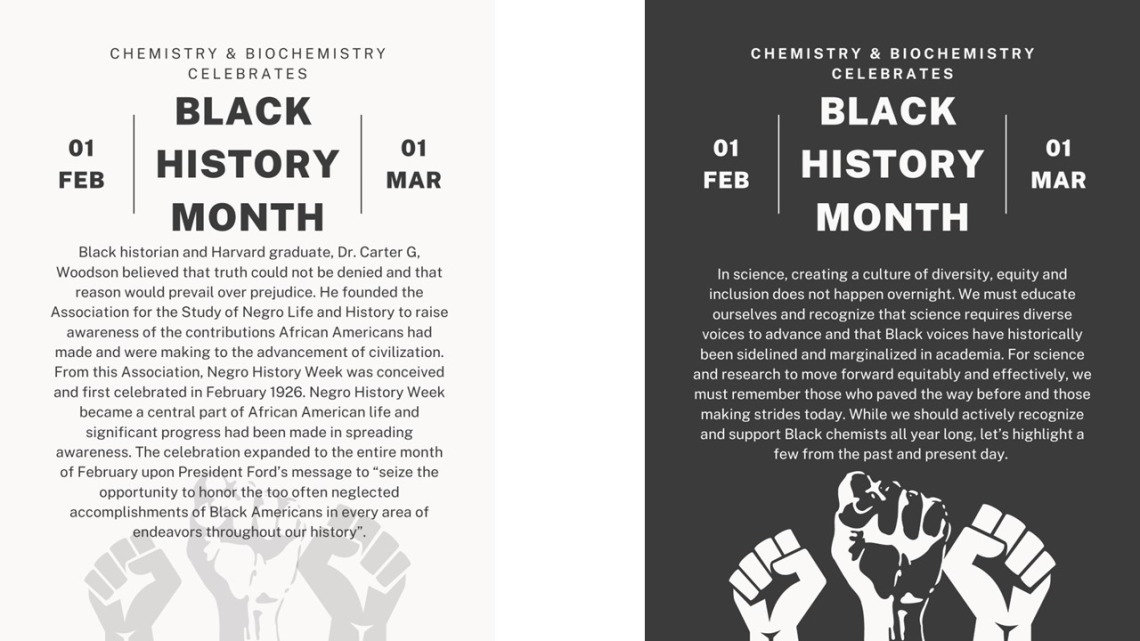Black History Month slide 1