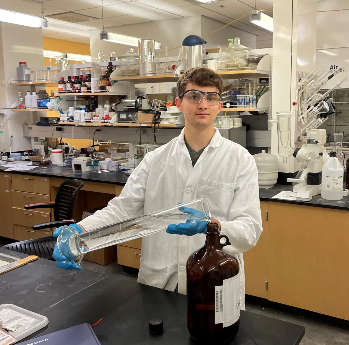 Jacob in the Lab