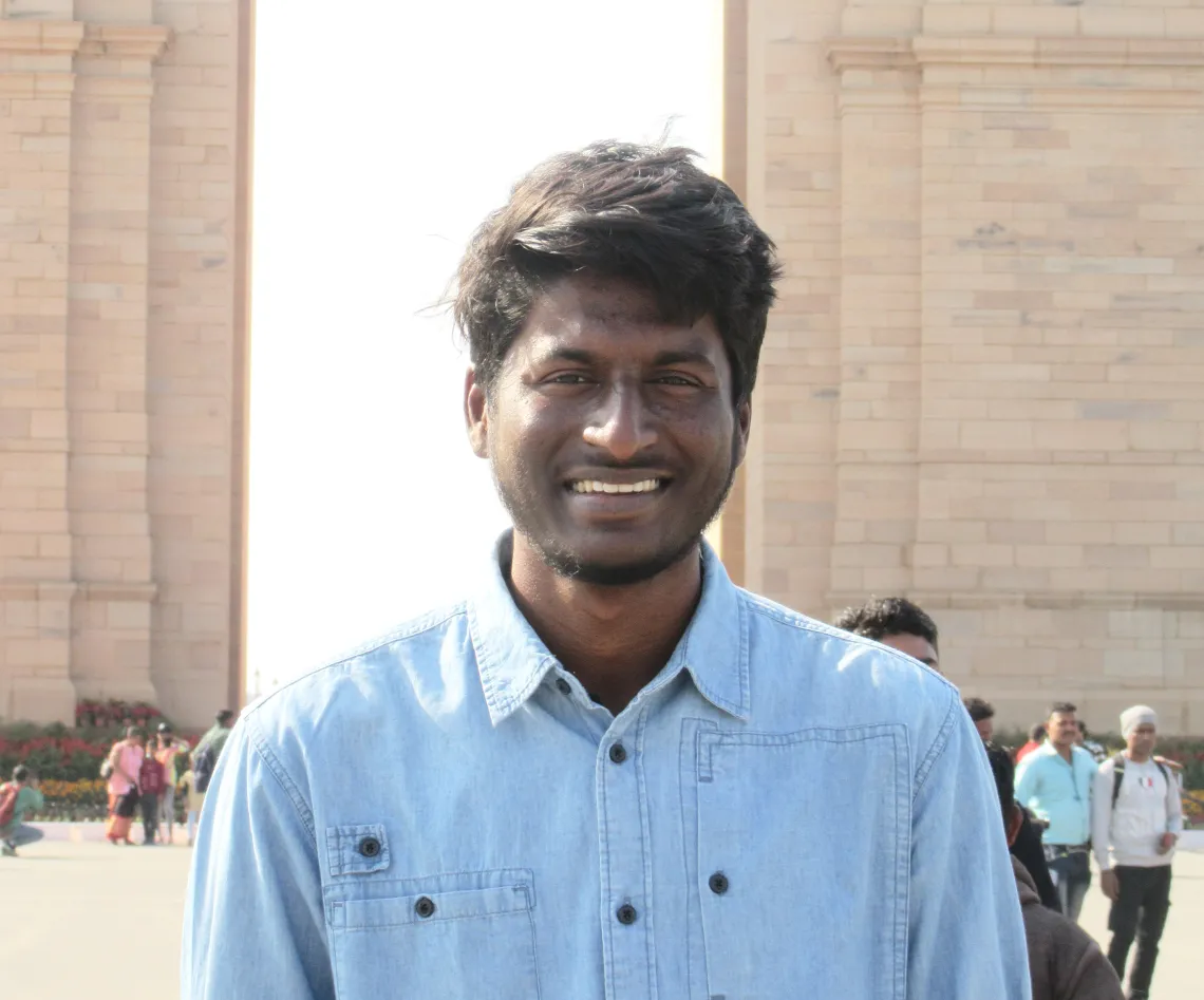 new CBC student Sivaraj Velusamy
