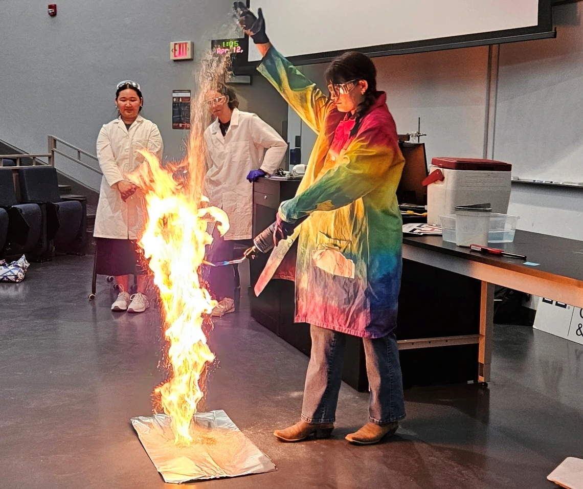Chemistry Magic Show on Admitted Student Day