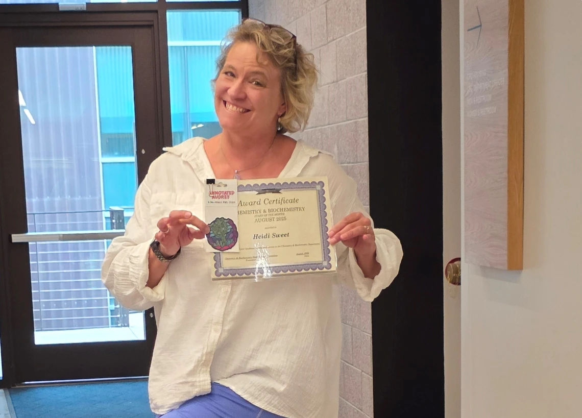 Photo of CBC Student Support Specialist, Heidi Sweet