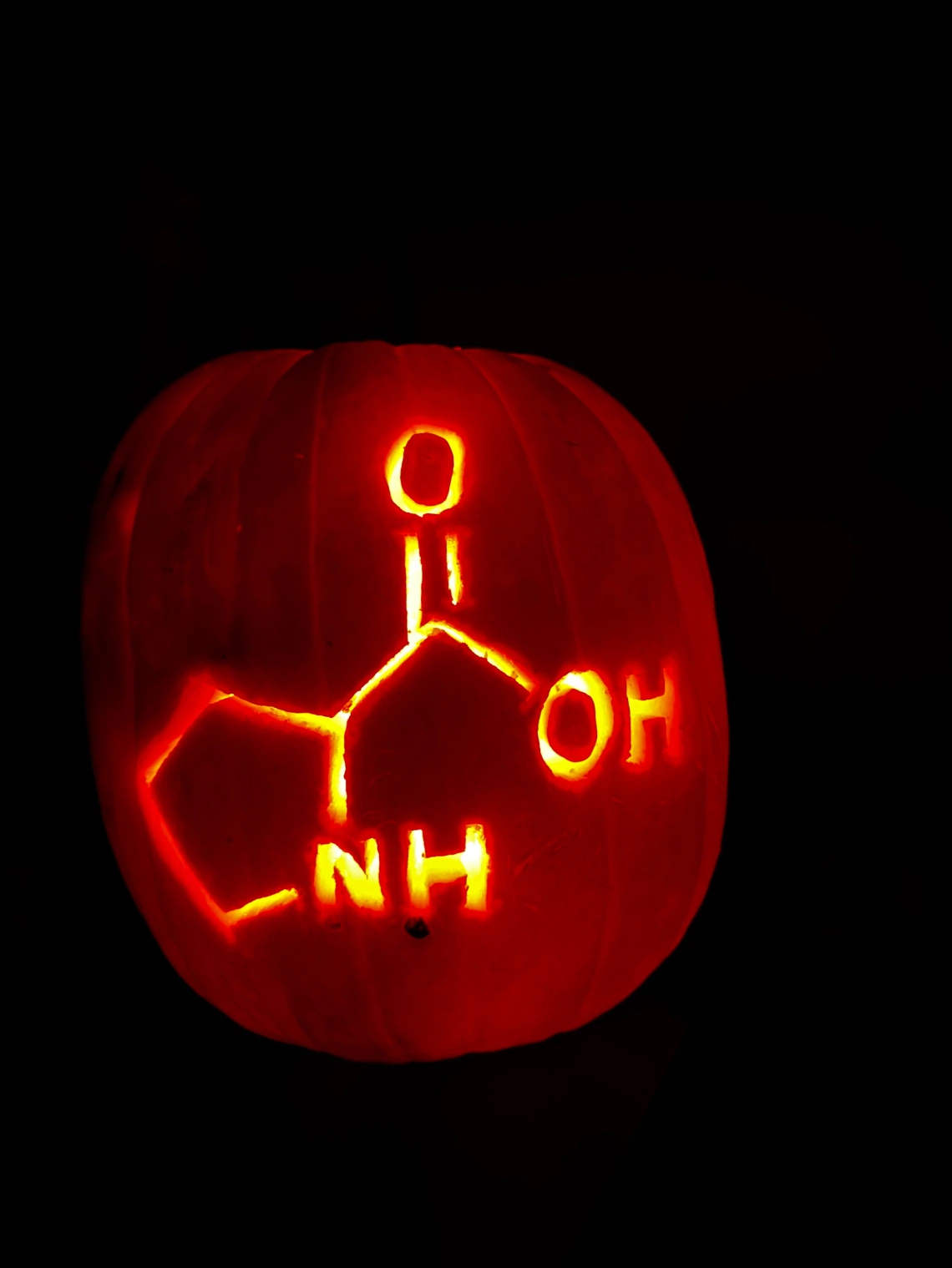 Proline on a Pumpkin