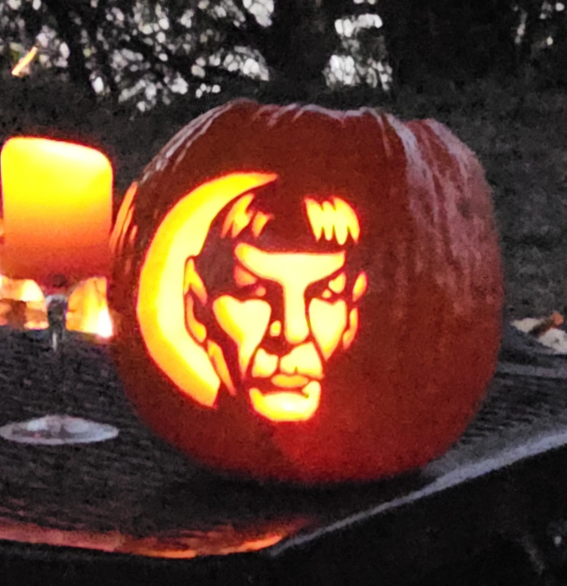 Spock Pumpkin
