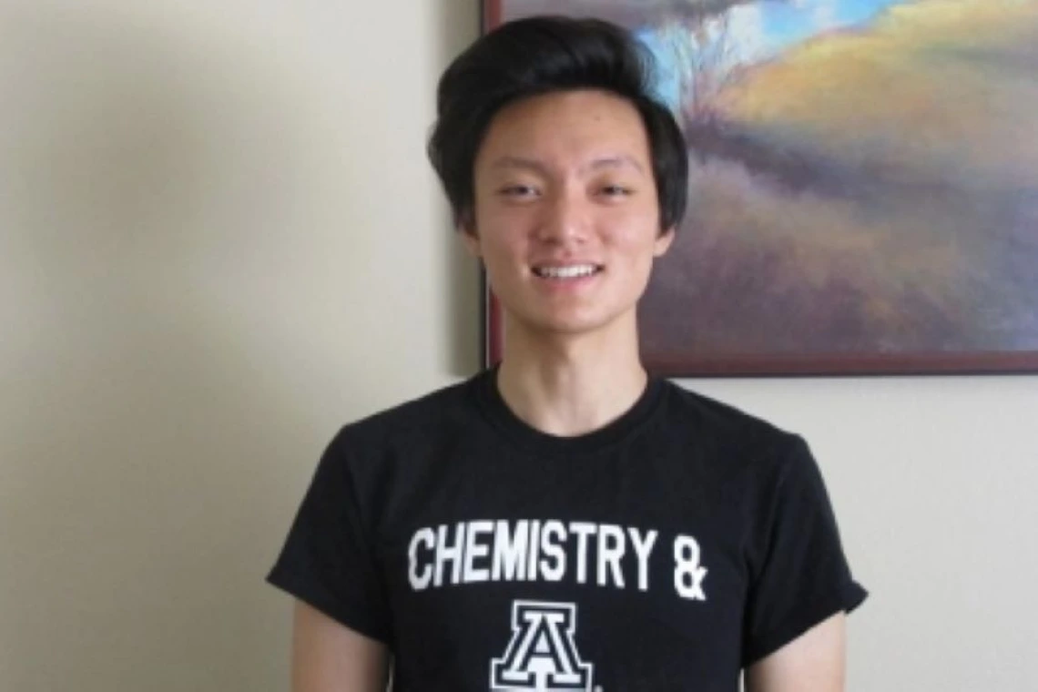 Eric Lu smiling